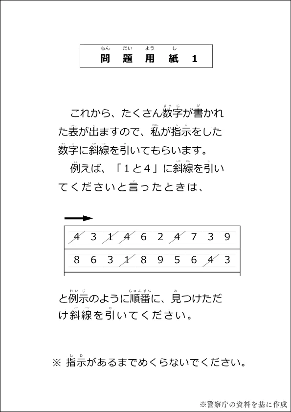 介入問題用紙1