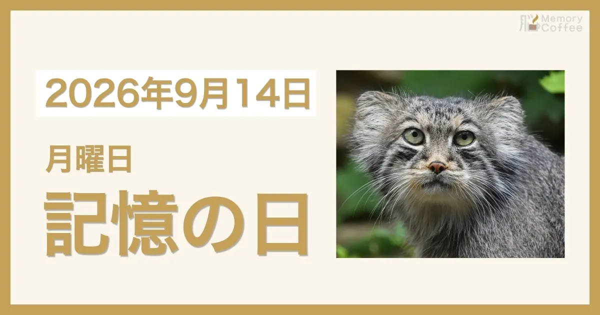 Memory Coffeeが贈る毎日1問の脳トレシリーズ:2026年9月14日。